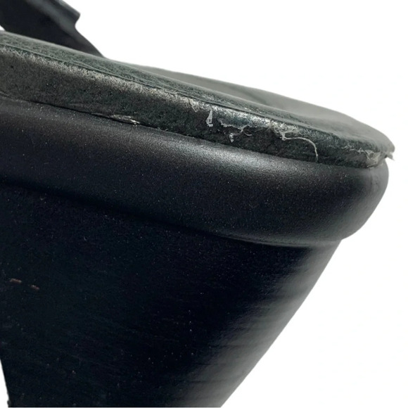 Naot Formal Black Patent Rhinestone Crisscross Heels Sandal EUR 40 US 9-9.5 - Picture 13 of 16